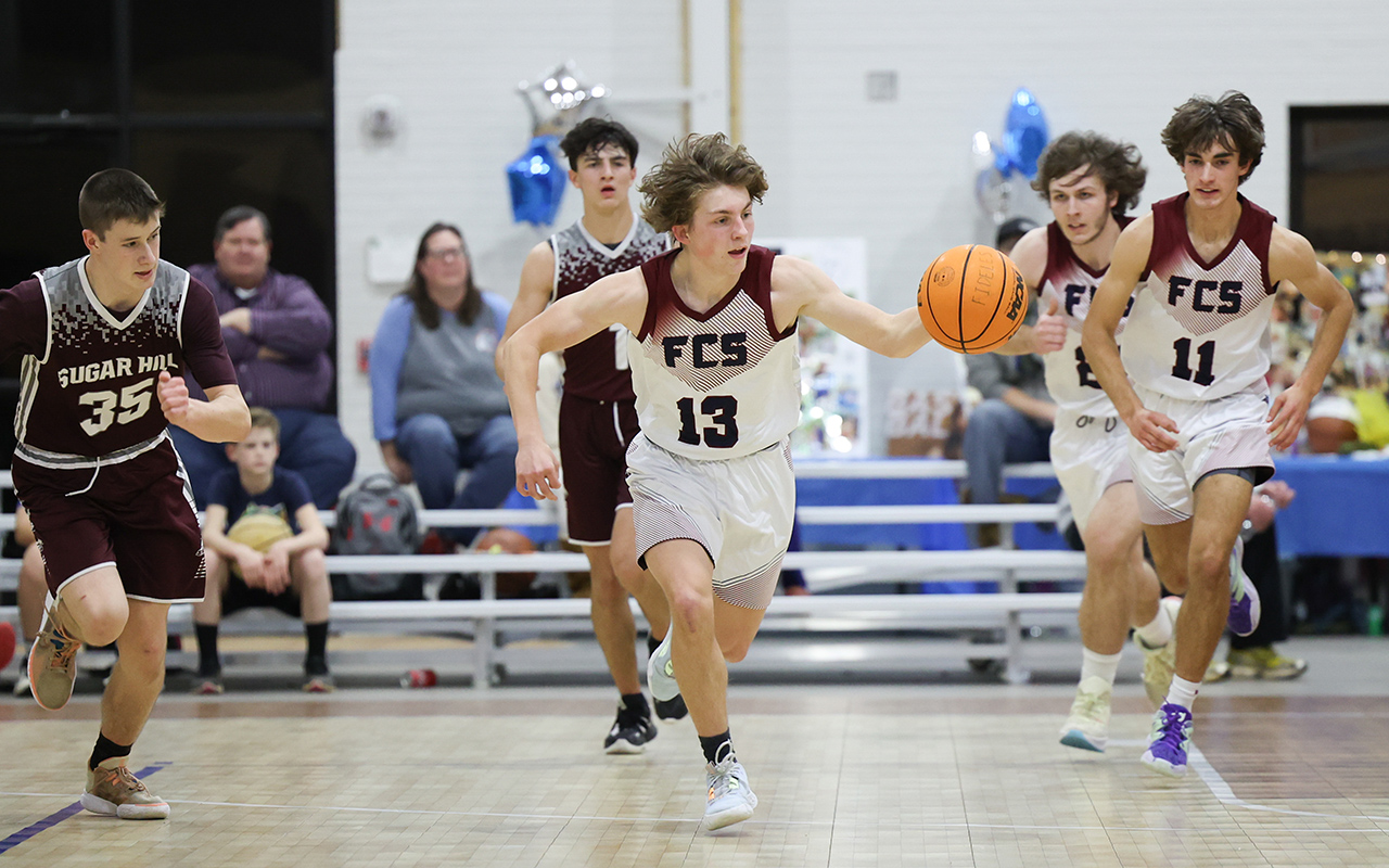 Riverside Military Academy vs. Fideles Christian, HS Live boys Basketball,  Cumberland Christian Academy High School, Marietta, November 10 2023